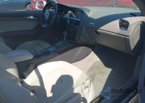 2010 Audi A5 2.0T Premium from USA, damaged, VIN WAUCFAFH8AN022246